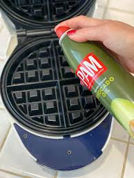 Should I Spray Pam on Waffle Maker?